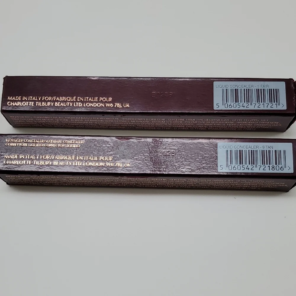 New Authenric Charlotte Tilbury Magic Away Liquid Concealer In 2 Shades